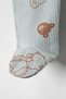 Organicbaby Boy Patterned 2-Piece Jumpsuit Set Newborn Outfit 1-3-6 Months 2-Piece Cotton 2 Pieces - 5