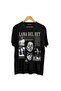Black Lana Del Rey - Mix Cigarette Unisex T-Shirt - 2