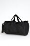 Canvas Cylinder Sports & Travel Bag – Zippered Pocket & Carrying Handle - 4