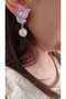 Children's Buckle with Cute Character Kuromi Figure – Purple Colored Hanging Beaded Model2 - 2