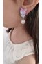 Children's Buckle with Cute Character Kuromi Figure – Purple Colored Hanging Beaded Model2 - 3