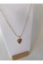 Colorful Leaf Model Gold Steel Necklace - 4