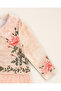 Floral Printed Baby Collar Dress - 2