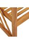 Garden Chairs 2 pcs Solid Acacia Wood - 6