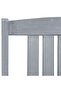 Garden Chairs with Cushions 2 pcs Grey Solid Acacia Wood - 7