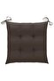 Garden Chairs with Cushions 2 pcs Grey Solid Acacia Wood - 6