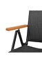 Stackable Garden Chairs 2 pcs Poly Rattan Black - 6