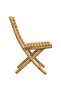 Folding Garden Chairs 2 pcs 43x54x88 cm Bamboo - 5