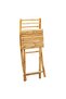 Folding Garden Chairs 2 pcs 43x54x88 cm Bamboo - 7