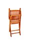 Folding Garden Chairs 6 pcs Solid Eucalyptus Wood - 6