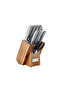 Wooden Block Stainless Steel Knife Set 10 pcs - 4