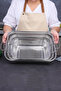Olla Silver Stainless Steel Colander Mixing Bowl Salad Pasta Vegetable Fruit Strainer 35X27 cm - 5
