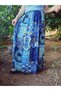 Elastic Waist, Vivid Colorful Patterned Viscose Press Fabric Maxi Length Skirt Size 38 100 Kilogram