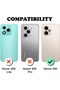 Honor 400 5g Case Soft Textured Shock-Absorbing Black Silicone Cover with Camera Protection - 2