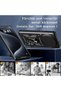 Honor 400 Pro 5g Case with Camera Protection Armor Military Tank Protective Cover with Sliding Ring - 4