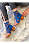 SMILE JEANS TABA صندل صيفي بكعب 5 سم - 4