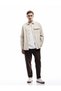 Pocket Detailed Cotton Straight Fit Waist Lace up Relaxed Fit Gabardine Trousers