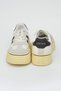 Genuine Leather Lace-Up Casual Sneaker White - 4