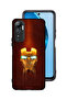 غطاء حماية لهاتف Infinix Hot 20 4G بطبعة Iron Man Marvel Comics