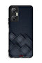 غطاء حماية لهاتف Infinix Hot 20 5G بنقشة مربعات على القماش - 2