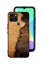 غطاء حماية لهاتف Infinix Smart 6 بنمط خشبي عتيق