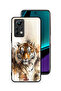 غطاء حماية لهاتف Infinix Note 11 Pro بنقشة الفهد التجريدي