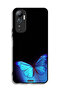 غطاء حماية لهاتف Infinix Hot 20 4G بطبعة فراشة - 2
