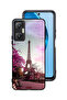 غطاء حماية لهاتف Infinix Hot 20 5G بتصميم برج إيفل