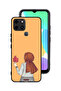 Infinix Smart 6 Protective Case Cover Holding Leaf