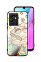 غطاء حماية لهاتف Infinix Note 12 5G بتصميم نظارات على الكتب