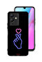غطاء حماية لهاتف Infinix Note 12 Pro 5G بنقشة قلب سناب
