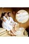 Yu Well Disposable Spa Slippers Fluffy Closed Toe Spa Slippers for Hotel, Home, Guest Use, Fits up t - 5