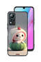 غطاء حماية لهاتف Infinix Note 11 بتصميم أرنب صغير لطيف