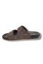 Parmi 25901-25 Leather Double Tape Anatomical Men's Slippers - 3