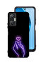 غطاء حماية لهاتف Infinix Hot 20 5G بتصميم قلب صغير