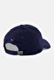 Men Embroidered Logo Adjustable Cap, Navy - 2