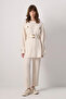 Linen Textured Belt Set