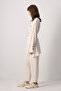 Linen Textured Belt Set - 3