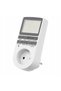 SmartPlug idealStore programmable socket, with Stopwatch, Clock, Timer, Random settings, Winter time and