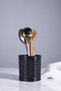 Countertop Cutlery Decorative Vertical Cutlery Cylinder Cutlery Black Color Model 90