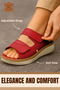 Women's Velcro Orthopedic Genuine Leather Slippers – Comfortable Anatomical Sole Slippers - 2