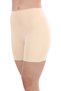 Women's High Waist Laser Cut Corset Shorts, Side Stitched No Trace Skin Color Shorts - 9