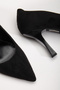 Suede Leather Women's Heeled Shoes – Stylish, Comfortable, Casual & Night Style - 3