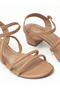 Women's Low Heel Sandals – Elegant & Comfortable Footwear for Daily and Party Wear - 4