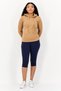 Women Sportswear Fit Long Sleeves Outdoor Hoodie, Brown - 2