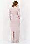 Women Solid Maxi Dress, Light Grey - 2
