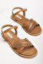 Comfortable Design Tan Sandals - 2