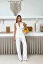 Bubble Fabric Degaje Collar Bottom-Top Set - 6
