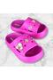 Female Child Pink Stone Ultrasoft Sole Beach Pool Daily Slippers
