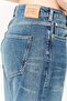 Women Regular Fit Washed Denim Jean, Blue - 3